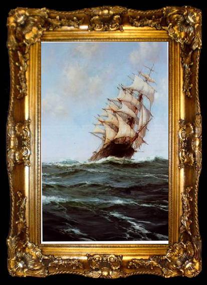 framed  unknow artist Seascape, boats, ships and warships. 05, ta009-2
